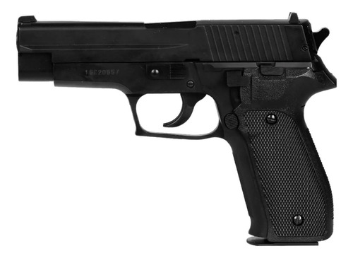 Pistola Pressão Chumbinho Esfera Aço 4.5 Kwc P226 Semi Metal