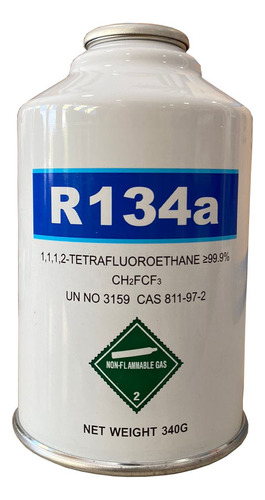 Gas Refrigerante R134a De Aire Acondicionado 340g