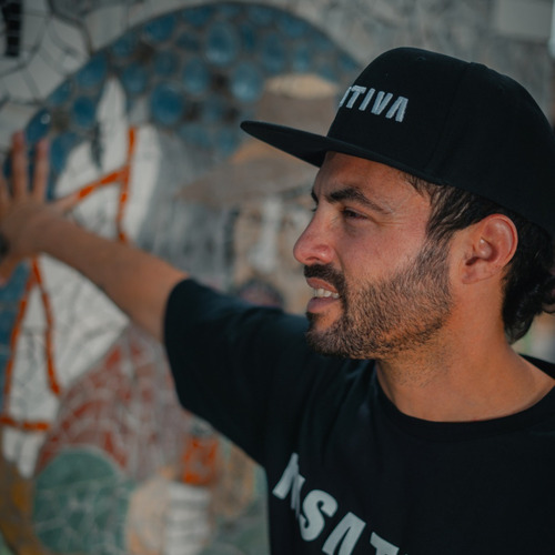 Gorra Insativa Visera Plana Logo Blanco