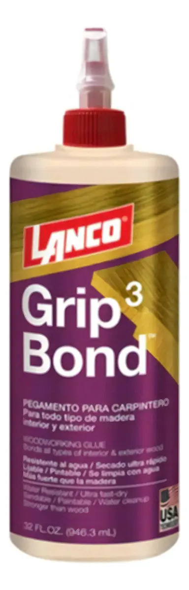 Grip Bond 3 Cola Fría Extra Firme Lanco 1 Litro (946.3ml)