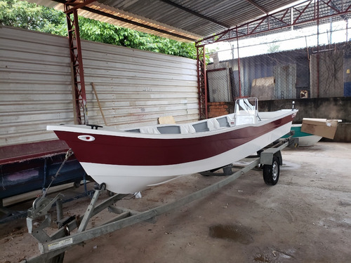 Barco Bote Fibra Pesca 6,30 Console Artsol 40 Anos Fabrica