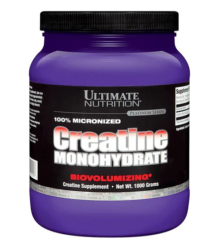 Creatina Monohidratada Ultimate Nutrition 1000gr 