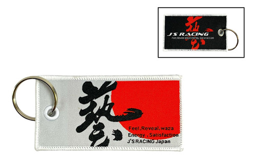 Llavero Js Racing Japon Accesorio Toyota Nissan Honda Mazda