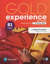 Comprar Gold Experience B1 (2\u002FEd.) - Student's Book + Interactive Ebook + Online Practice + Digital Resources + App, de Warwick, Lindsay. Editorial Pearson, tapa blanda en inglés internacional, 2021