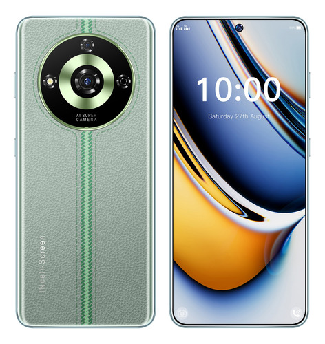 Celular Android 4g 11 Pro+ De 6.8 En Verde