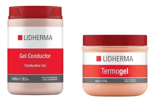 Kit Reductor Lidherma Gel Conductor + Termogel