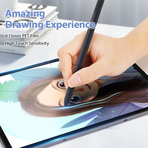Imagen 2 de 7 de Lámina Pantalla Paperfeel Para Samsung Galaxy Tab S7 Fe