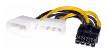Comprar Cable Adaptador 2 Molex A Pci E 8 Pines Placas De Video