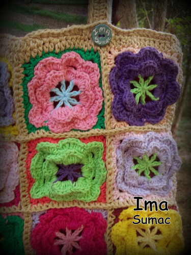 Cartera Crochet Artesanal Tejida