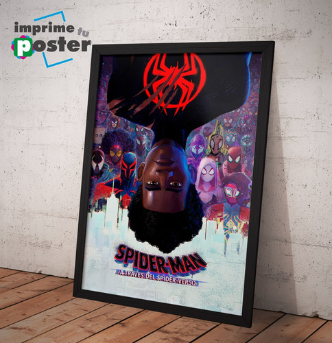 Cuadro Spiderman Across The Spidervers 34x45 Imprimetuposter