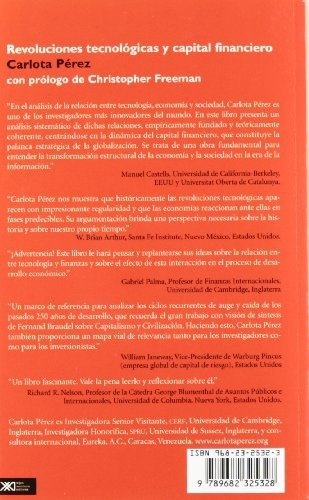 Libro : Revoluciones Tecnologicas Y Capital Financiero