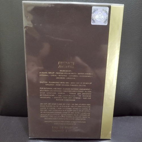 Perfume Líquido Brun De French Avenue 100ml. Volume Da Unidade: 100 Ml