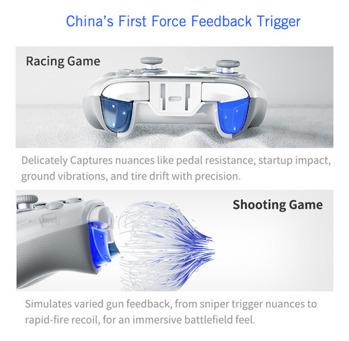 Flydigi Apex 4 Elite Game Controller Com Carregador