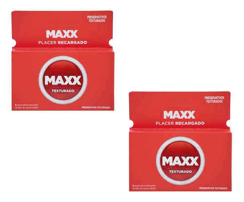 Imagen 1 de 10 de Preservativos Maxx Texturado X12 Mayor Placer Y Estimulacion