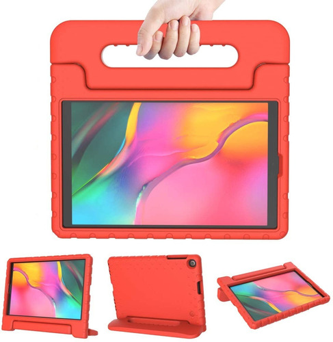 Funda Maletín Antigolpe Engomada Para Samsung Tab A T510 515