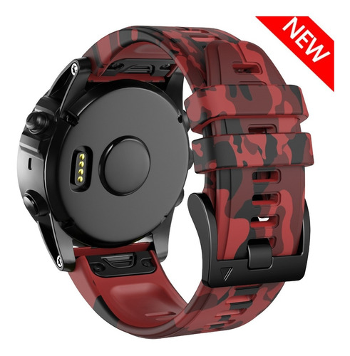 Pulsera Táctica Repuesto Para Garmin Fenix 7x-6x-5x Y Otros