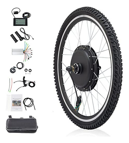 Kit De Conversión A Bicicleta Eléctrica 48v 1500w Con Rueda 