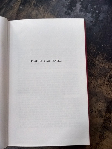 Comedias. Plauto. El Gorgojo, Los Cautivos, Anfitrión..1972 (Usado)