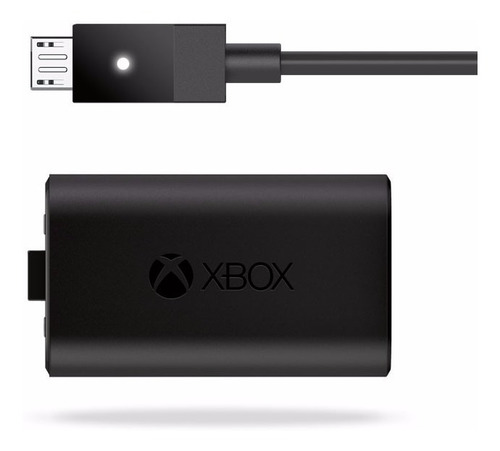Imagen 4 de 6 de Kit Carga Y Juega Bateria Cable Xbox One Microsoft Original