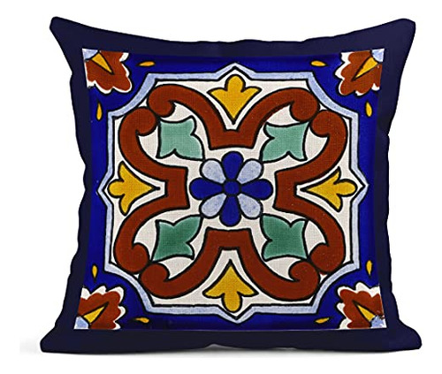 Juego De 4 Fundas De Almohada De Lino 50 X 50 Cm