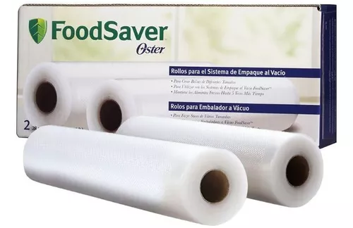 FoodSaver Máquina selladora al vacío, bolsas negras y selladoras al vacío  para almacenamiento hermético de alimentos y Sous Vide, bolsas precortadas