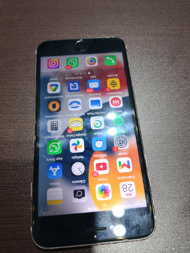 iPhone 6s Plus 128gb Mancha Na Tela E Bluetooth Não Funciona (Usado)
