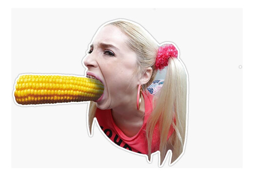 Iman Piper Perri Sucking Corn  Serie Cornstars Adhesivo 5 