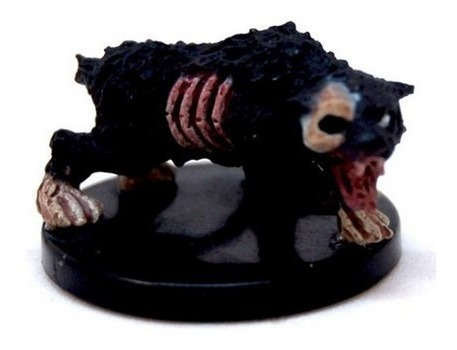 Zombie Panther 08 Row Miniatura Pathfinder Reign Of Winter