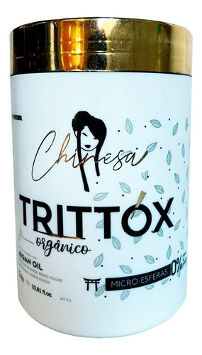 Trittox Argan Micro Esfera Sem Formol Chinesa Cosmeticos 1kg