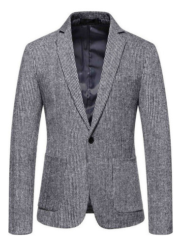 1 Chaqueta Tipo Blazer De Corte Slim For Hombre A Bot