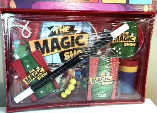 Imagen 2 de 7 de Kit De Magia Para Niños Accedorios Montoy 120 Trucos 3079647