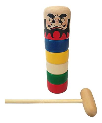 Daruma Otoshi - Juguete Tradicional Japonés (7