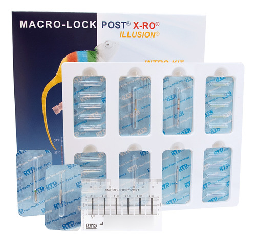 Kit Macro-lock Post Illusion X-ro. Postes De Fibra. Rtd