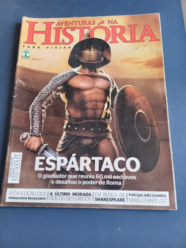Revista Aventuras Na História Espártaco N° 120