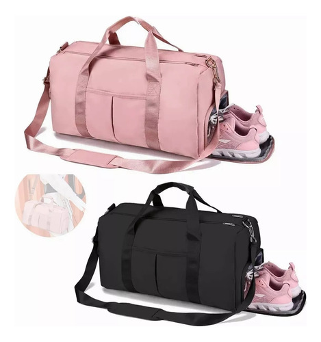 Bolso Deportivo Para Viaje Tela Impermeable Gym