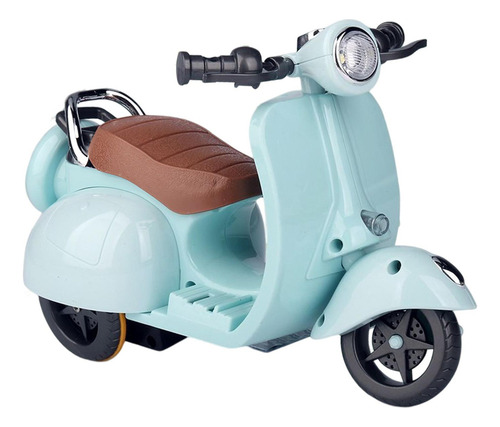 Motorcycle Kids Juguete Interactivo Para Niños Regalos Azul