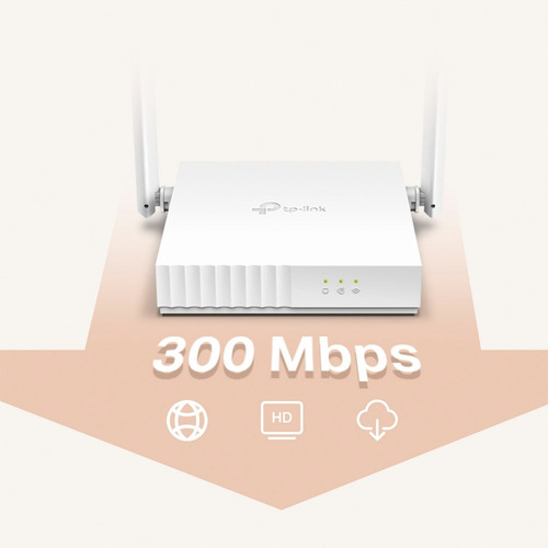 Router TP-Link TL-WR820N V2 blanco 220V