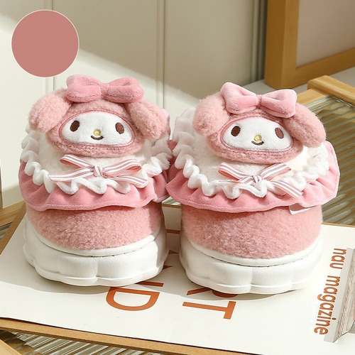 Zapatillas De Casa Cálidas Y Acogedoras De Cinnamoroll