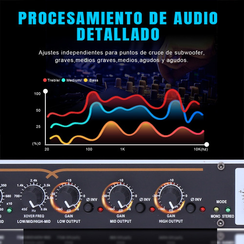 Crossover Audio Profesiononal 3 Vias