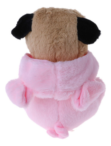 Nova Grande Pelúcia Brinquedos 10\ Pug Cão Em 6 Trajes Fofin