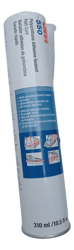 Sellador Adhesivo Poliuretánico 3m 550 Cartucho X 310ml