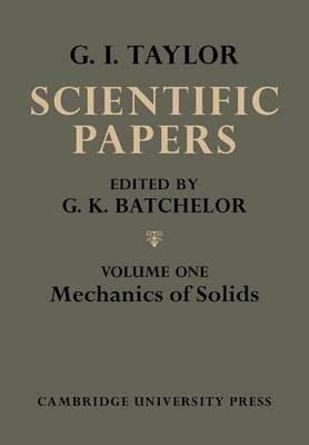 Libro The Scientific Papers Of Sir Geoffrey Ingram Taylor...