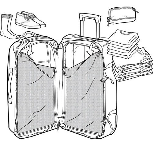 Imagen 2 de 2 de Valija Burton Convoy Roller 90l