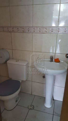 Galpão Para Alugar, 320 M² Por R$ 8.500,00/mês - Vila Príncipe De Gales - Santo André/sp - Ga0741
