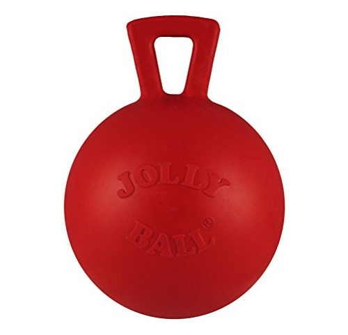 Jolly Pets Tug-n-toss Heavy Duty Dog Toy Ball Con Asa, 4 Pul