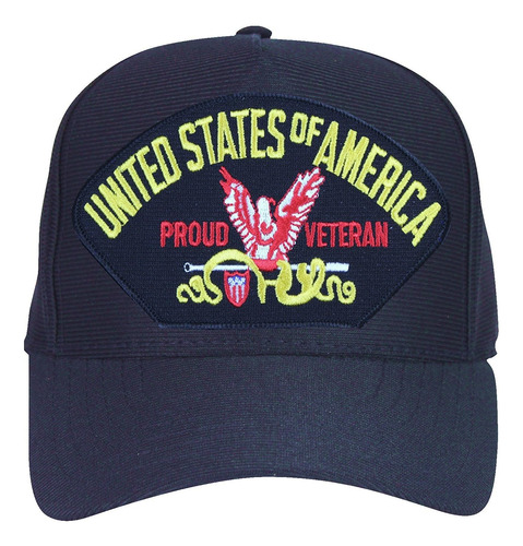 Gorra De Béisbol De Veterano Orgulloso De Los Estados Unidos