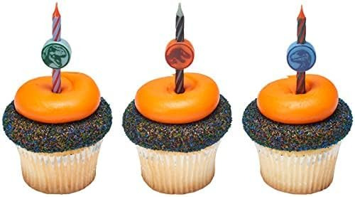 Jurassic World Icon - Velas De Cumpleaños Para Decoración De