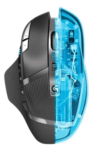Mouse Inalámbrico Para Juegos Logitech G602 11 Botones 2500