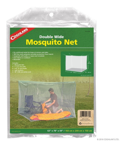 Mosquitera Blanca Coghlan´s Mosquito Net Double White