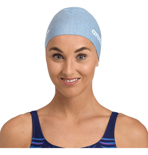 Gorra Arena Natación Silicone Unisex Azul Talla Única